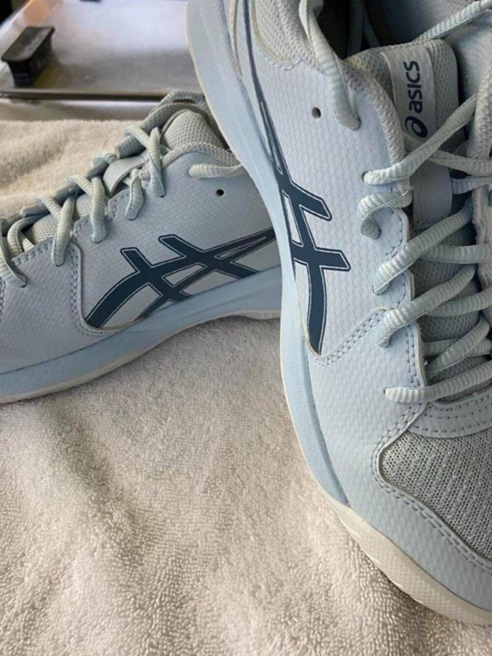 ASICS Women's Dark and light Blue Trainers